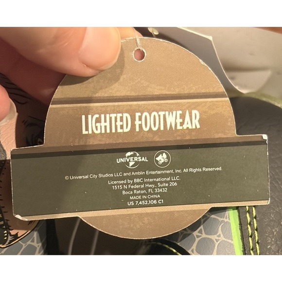 Jurassic World Toddler Boys Athletic Light-up Sneakers Multicolor T. Rex Youth 1 - Picture 14 of 16